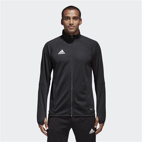 adidas tiro 17 trainingsanzug schwarz-dark grey-weiß|adidas Mens Tiro 17 Training Jacket .